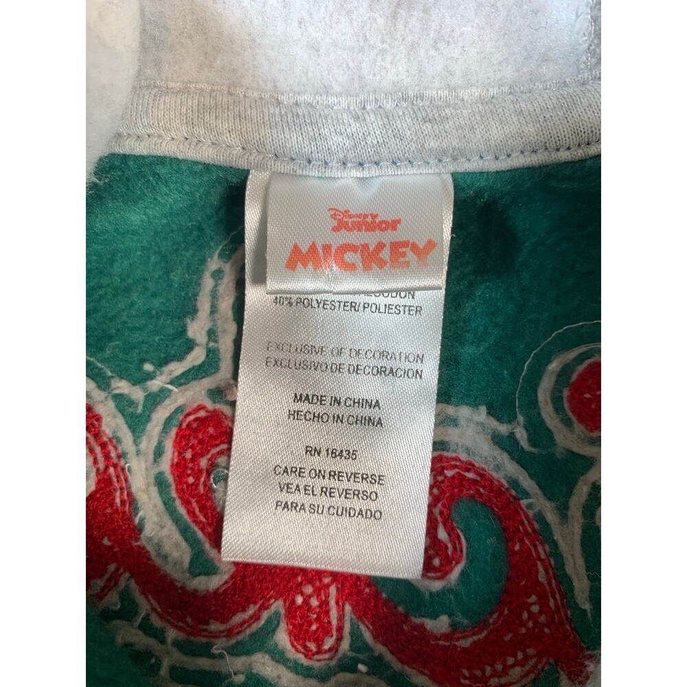 Disney junior Mickey varsity button up jacket hoodie - Picture 6 of 8